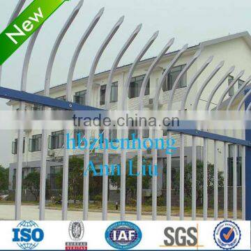 Hot sale! Security wrought iron fence / zinc steel fence gate (SGS factory)