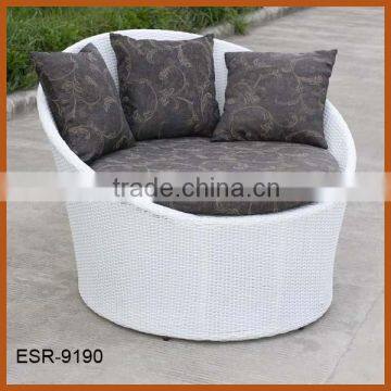 Outdoor Rattan Daybed Round