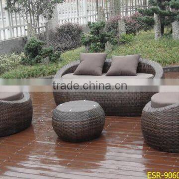 High quality outdoor furniture rattan sofa