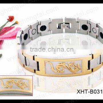 titanium magnetic bracelet, 4 in 1 bio magnetic titanium bracelet, bio magnetic titanium bracelet