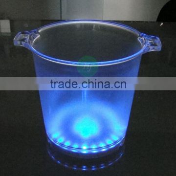 rechargeable champagne led bucket with handle