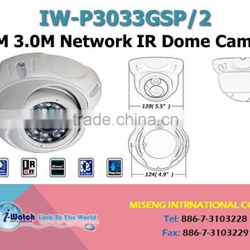 IW-P3033GSP/2 3MP Auto Focus ONVIF IP CCTV Camera