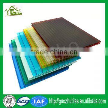 8mm extruded translucent pc hollow sheet for swim pool cover