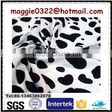 Wholesale Rayon Satin Print Fabric For Fashional Lady Dress