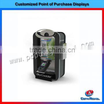 OEM design black acrylic display for golf rangefinder