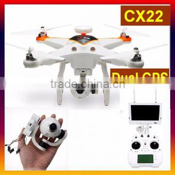 Cheerson CX-22 RC Quadcopter,Follower 1080P Camera 5.8 Ghz Dual GPS FPV ,CX-22 Camera Drone with follow me functionality VS Dji