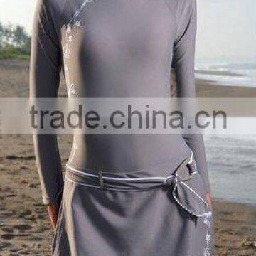 Ladies' Long Sleeve islamic swimsuit