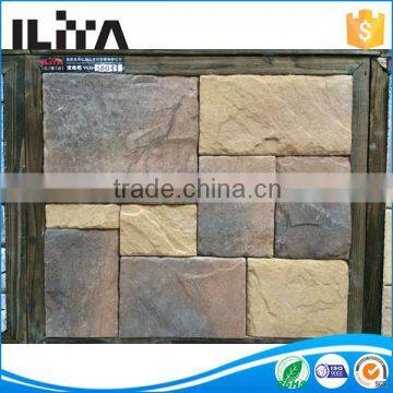 Artificial Decorative Wall Stone Tile Thin Block Panel (YLD-30033)