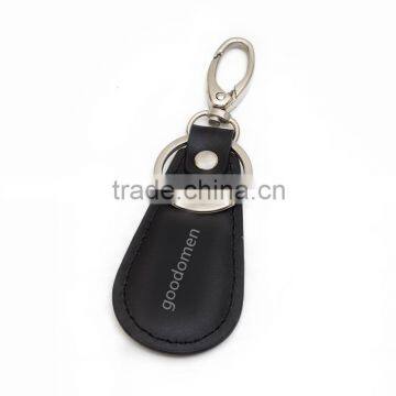 Red Black Heart Shaped HandBest Selling Metal Leather Keyring /Leather Key Chain/Leather Keyfob photo-5