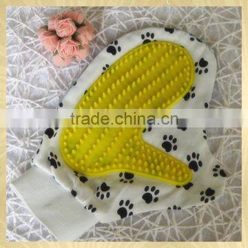 Pet cleaning shampoo mate grooming glove