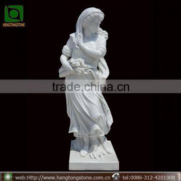 Hand Carved Four Seasons Marble Garden Statues