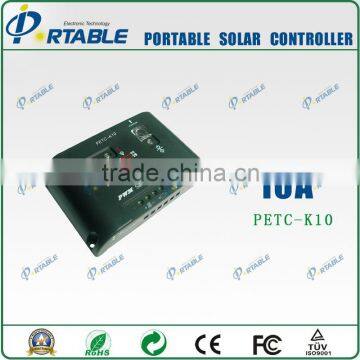 10A solar power controller for solar battery charge regulator