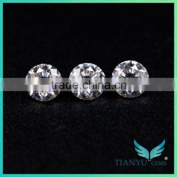 moissanite 2mm leather white color moissanite silicon carbide moissanite prezzie