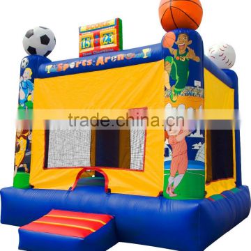 Hola sport game used bouncy castle/bouncy castle commercial/bouncy castle for sale