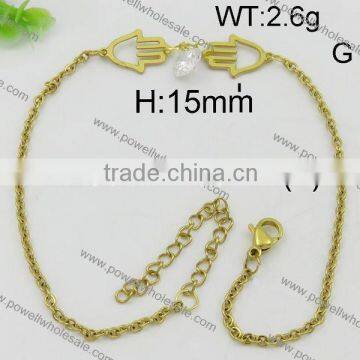 Good Quality latest gold bracelet designs ladies dubai