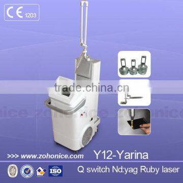 Effective Laser Tattoo / Pigmentation Removal Q Switch Nd Yag Laser