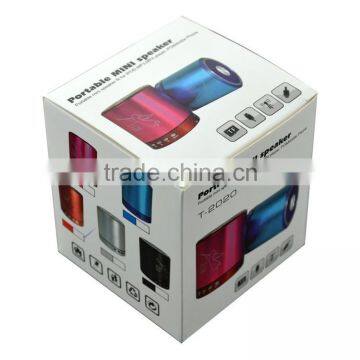 T-2020 Fashion Portable Rechargeable Mini Speaker With Powerful and Clear Sound photo-5
