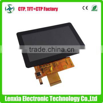 Stable supply 800x480 capacitive touch screen 5 inch tft lcd i2c