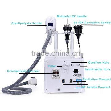 Weight Loss Best Selling!! 3 In 1 Cavitation RF Slimming Machine/Cryolipolysis Machine In China Body Slimming photo-4