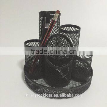Promotional Gifts Office and School Desk Organizer Metal Mesh Pen Holder