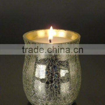 Glass Votive wtih wax