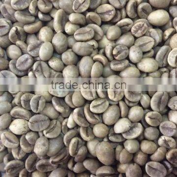 Robusta type green coffee beans,new crop,washed,polished grade AA 18