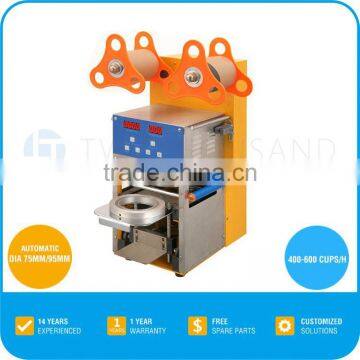 Manufacturer of CE Approved, 400~600 Cups/Hour, Yogurt Cup Filling Sealing Machine