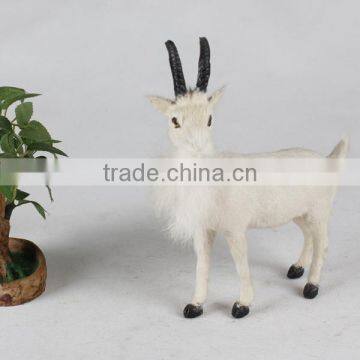 Cheap looks like live sheep fur animal figurines for sale