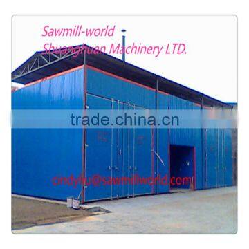 30 Cubic Meters Drying Machinery Wood Dry Kiln With Steam Drying photo-2