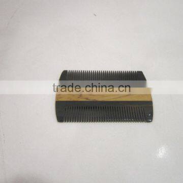 High quality rectangular shape buffalo horn comb, handmade comb from Vietnam