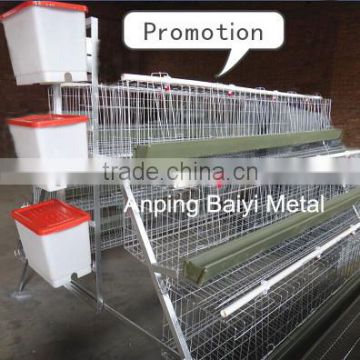 Laying Chicken Cage With Automatic Drinking System