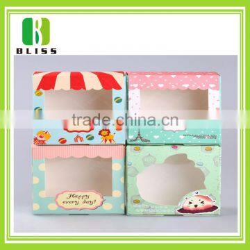 Customized cheap printed bakery food paper box