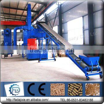 complete used wood pellet production line price