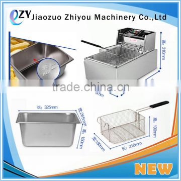 Lpg Free Standing Commercial Deep Fryer(whatsapp:0086 15039114052)