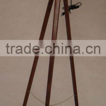 Nautical Aluminium Floor Tripod Search Light