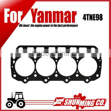 4TNE98 graphite head gasket for yanmar excavator diesel engine use