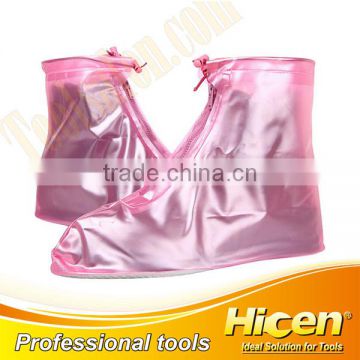 New Style Pink PVC Rain Shoe Covers