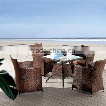 CH-H11 garden furniture rattan furniture rattan dining set