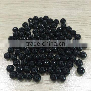 drilled black onyx beads