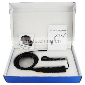 High Definition USB Video Inspection Borescope/ 3M Cable Endoscope Pipe Snake Scope 8.5mm HD Camera 6 LED photo-6