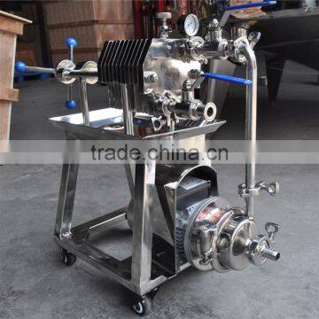 movable frame filter press