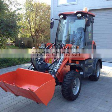 Everun ER08 Small Wheel Loader With Snow Blade photo-6