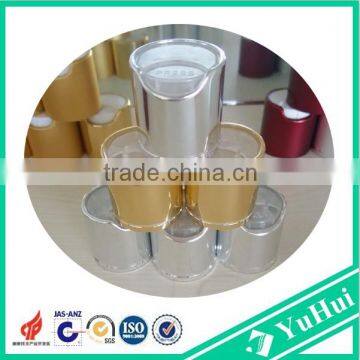 24mm 28mm Cosmetic Bottle Disc Top Cap,press Cap, Aluminum Cap photo-2