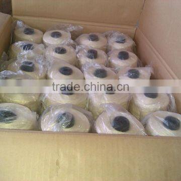 Fiberglass sewing thread with ptfe/teflon coating for high temperature