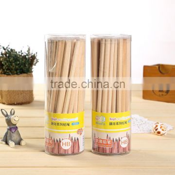 HB original color triangle pencil in plastic tube for school and office stationary