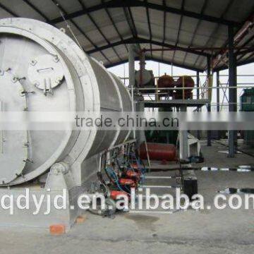DAYI Green-tech Pyrolysis Plant Machinery Recycling Waste Plastic/Rubber/Tyre Getting Furnace Oil Equipment photo-4