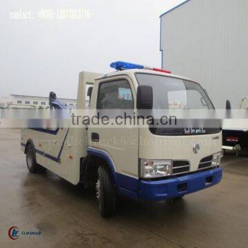 DONGFENG 4*2 Towing lifting combined wrecker truck 4ton