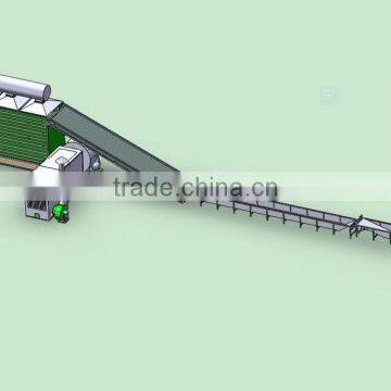 Big Capacity Continuous Hot Air Onion Slices Cubes Dices Drying Machine Belt Dryer photo-3