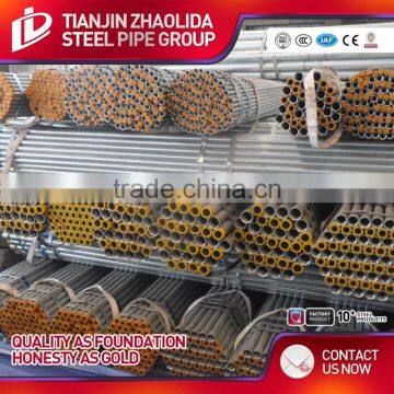 Cold Rolled Pre Galvanized Thin Wall Steel Pipe for Decoration Fence photo-2