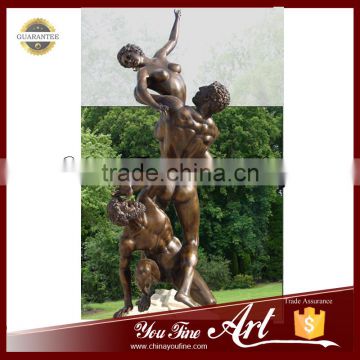 Classical David Garden Bronze Nude Statue